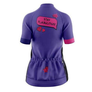 Maillot Stay Flab pour femme violet 4