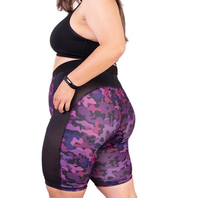 Sous-short rembourré camouflage pour femme