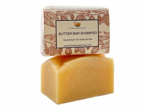 Butter Bar Shampoo, Natural & Handmade, Approx 30g/65g