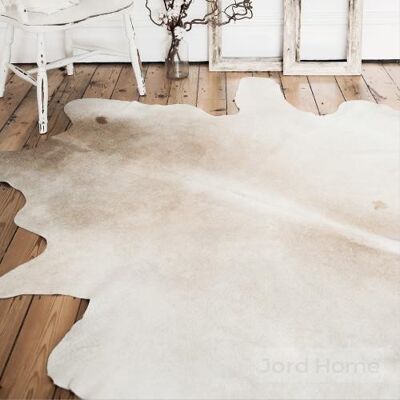 Cream & Ivory Cowhide Rug