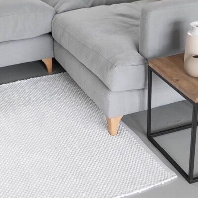 Pebble Rug - Cotton with a hint of silk - 90x150