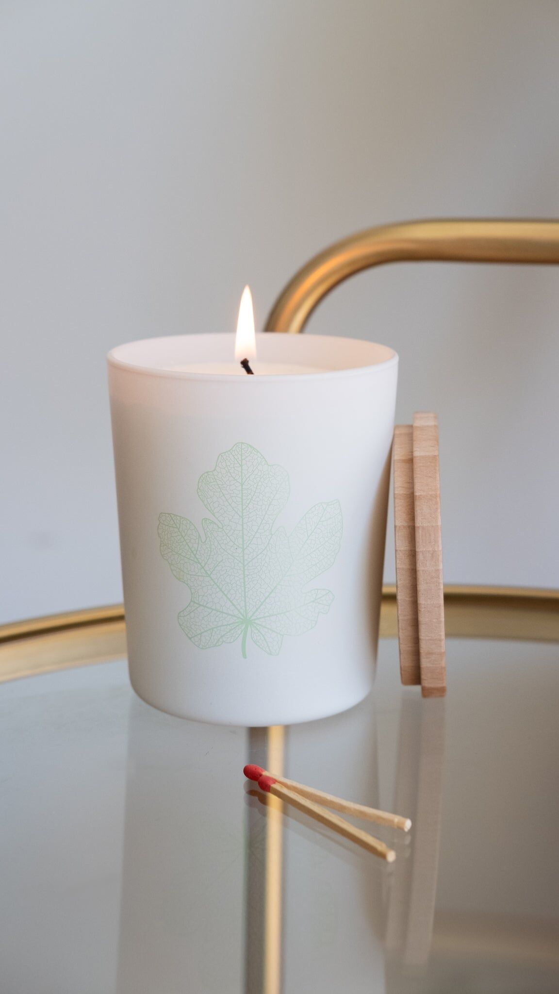 Scented candle "Under the Fig Tree"