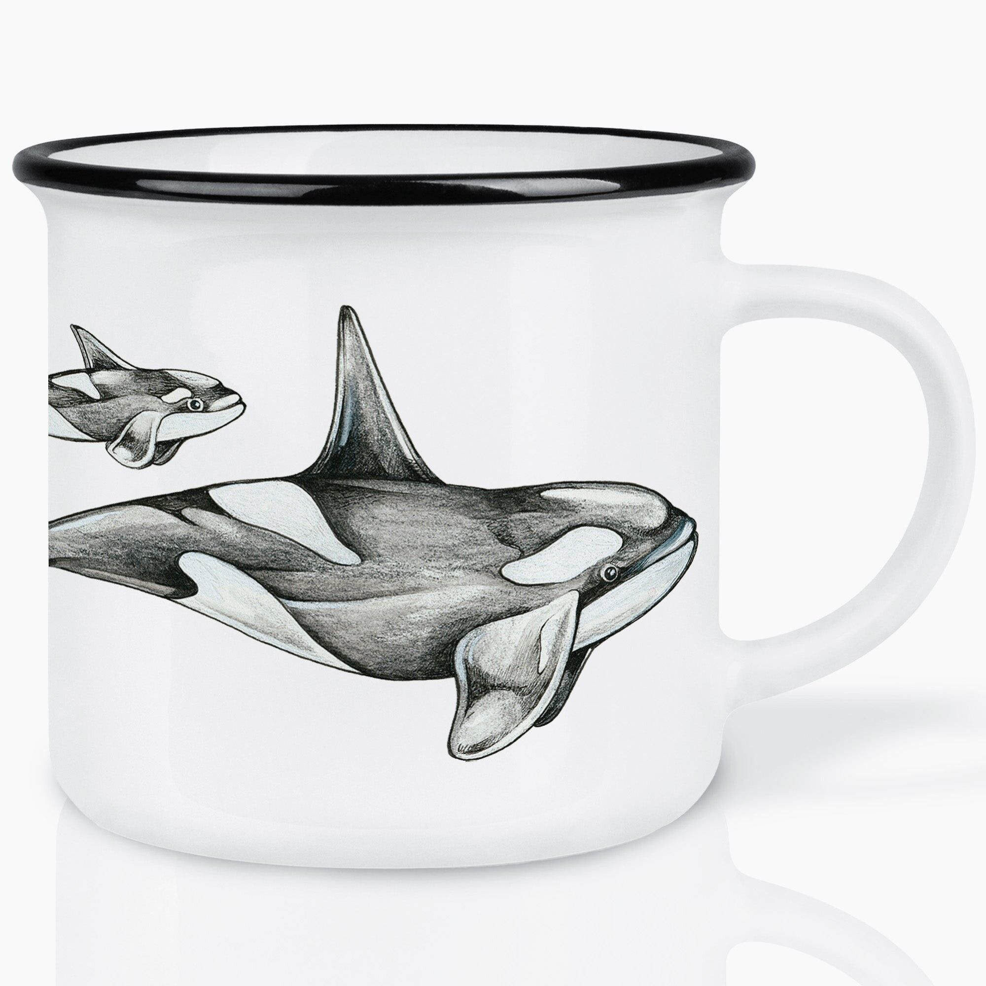Keramiktasse – Orcas