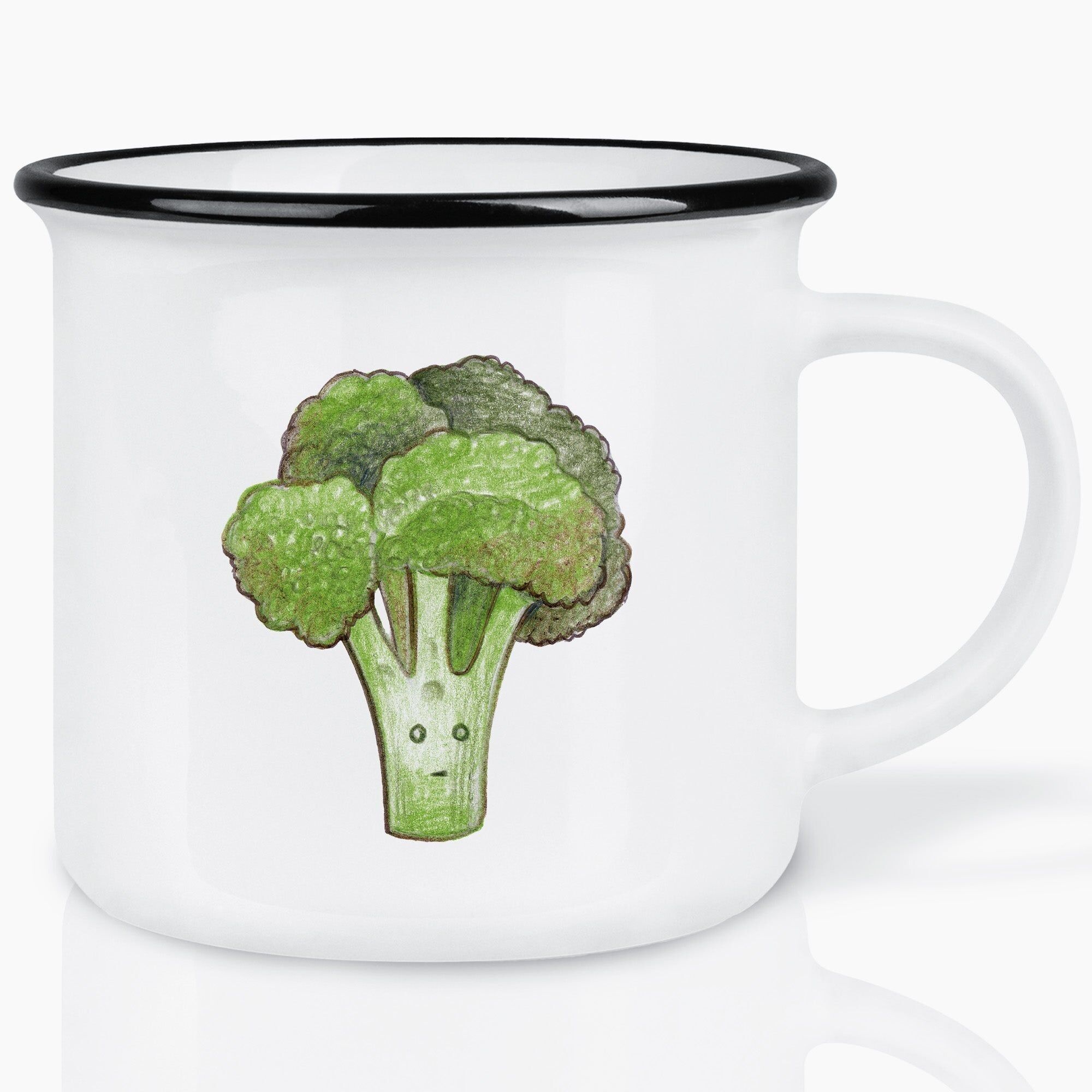 Keramiktasse – Brokkoli