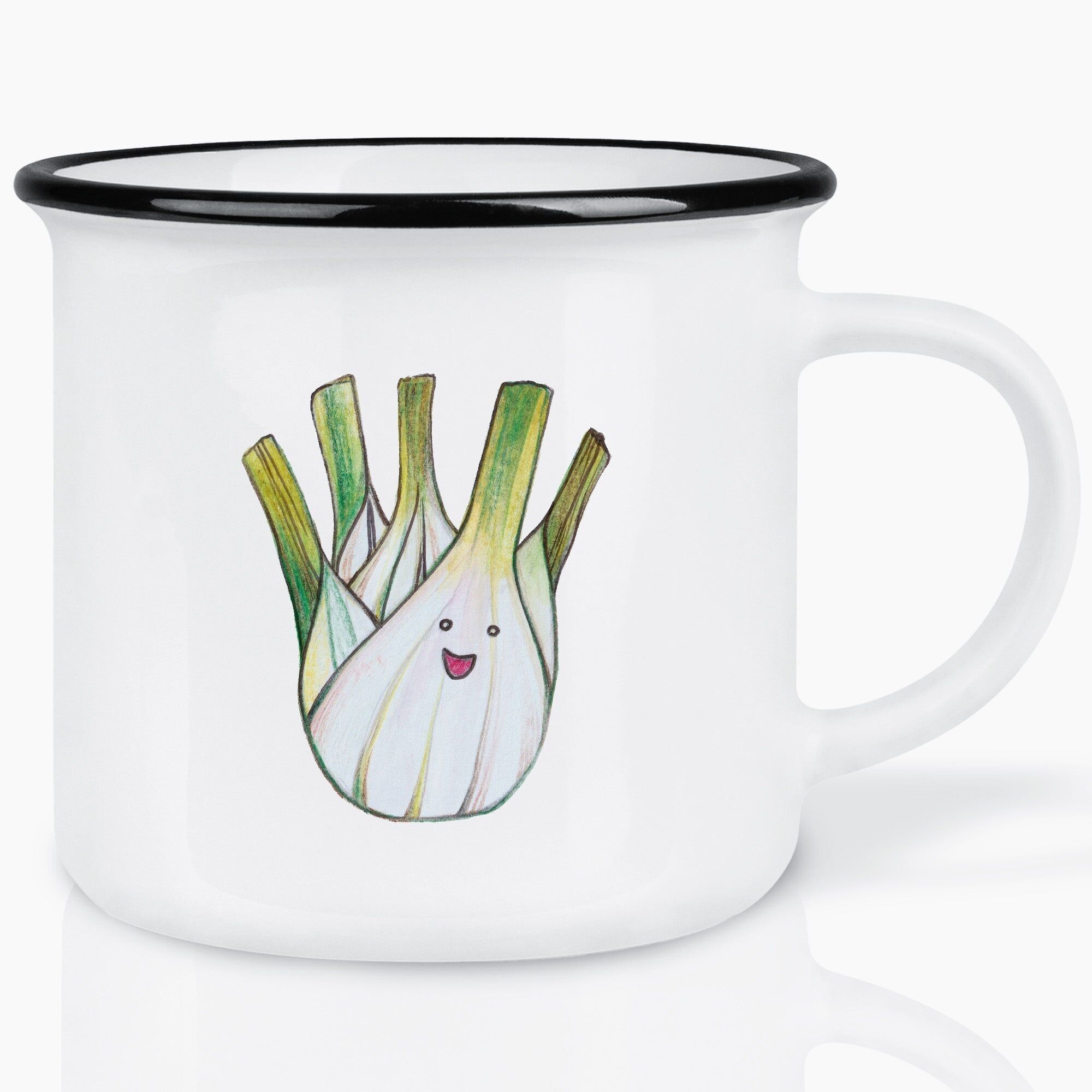 Keramiktasse – Fenchel