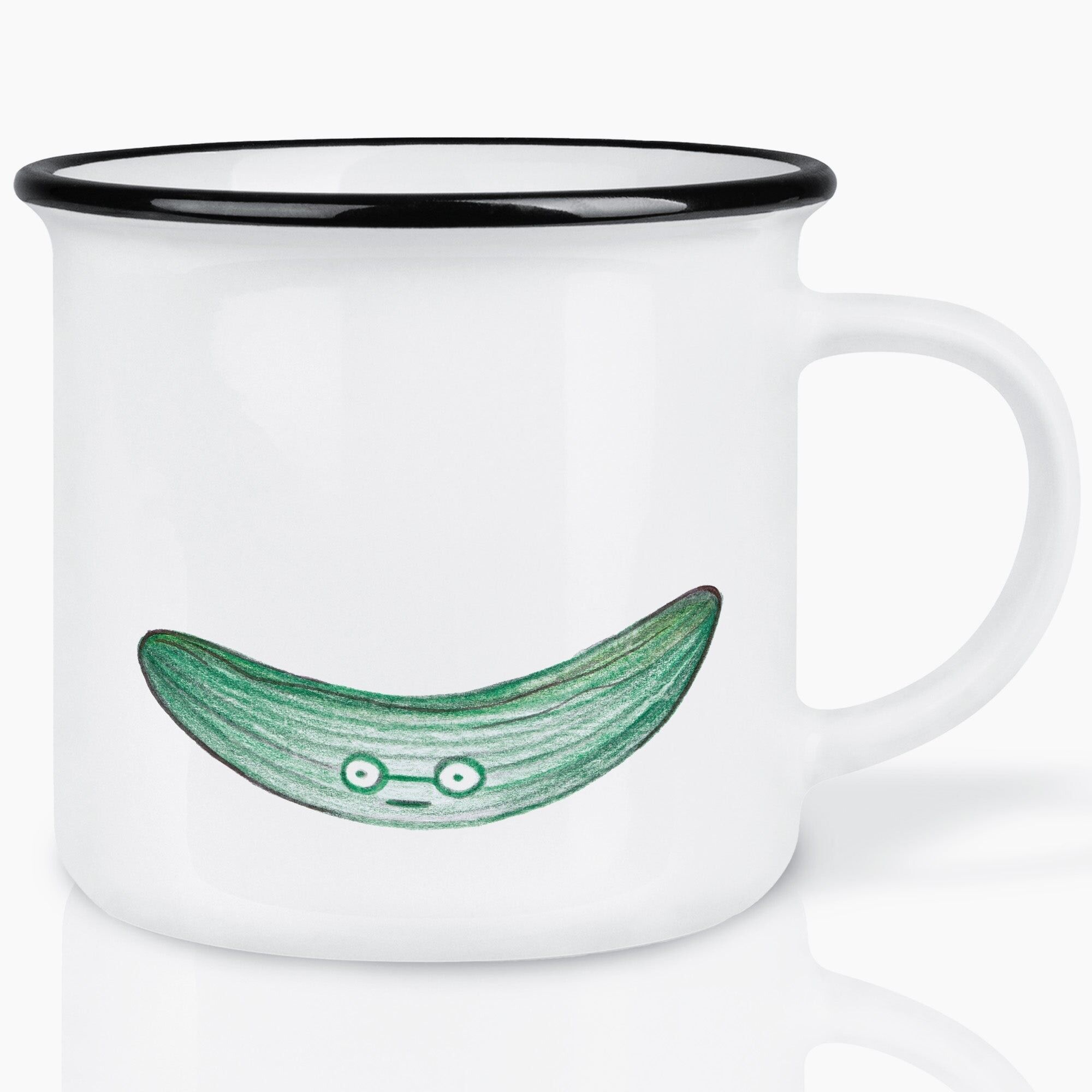 Keramiktasse – Gurke