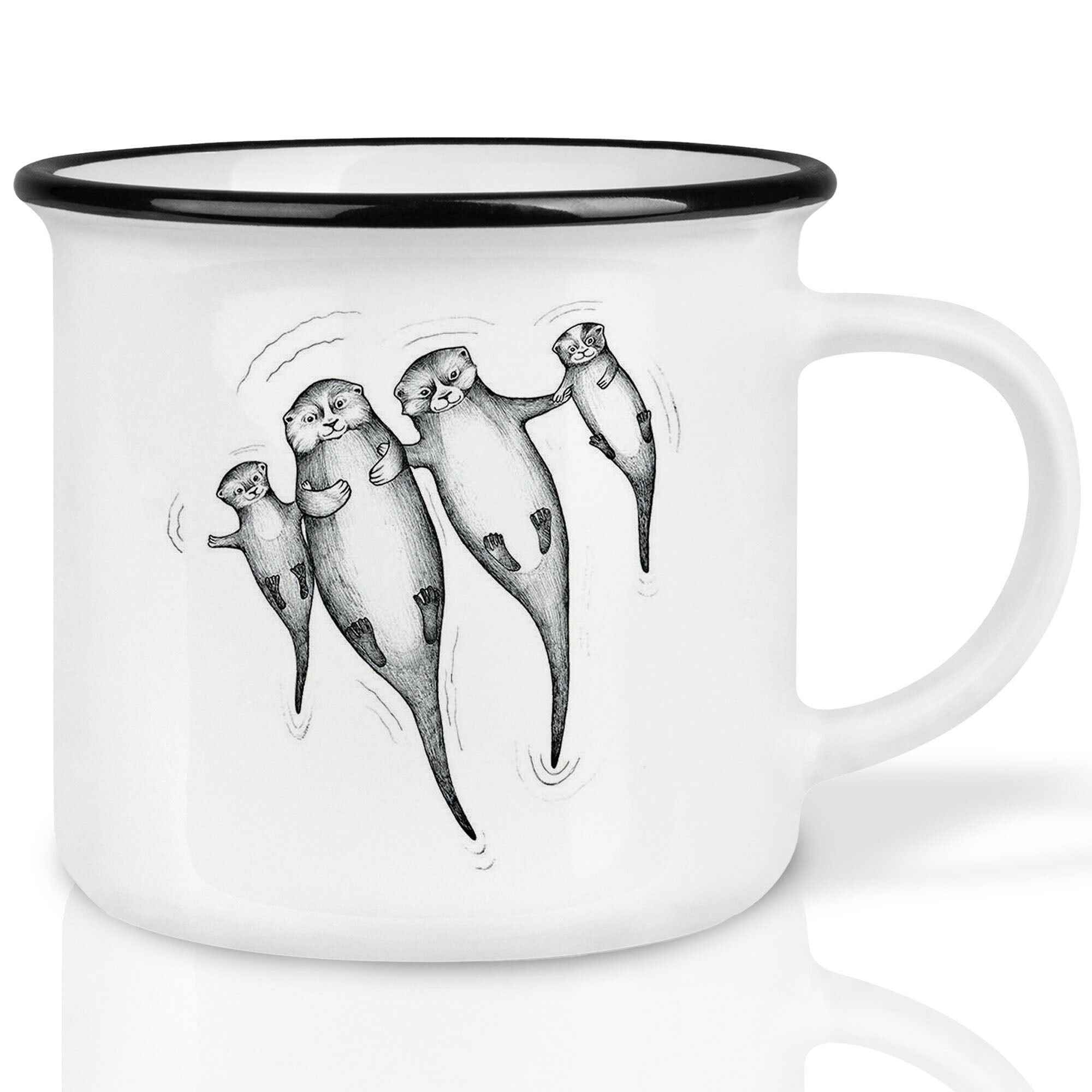 Keramiktasse – Die Otters