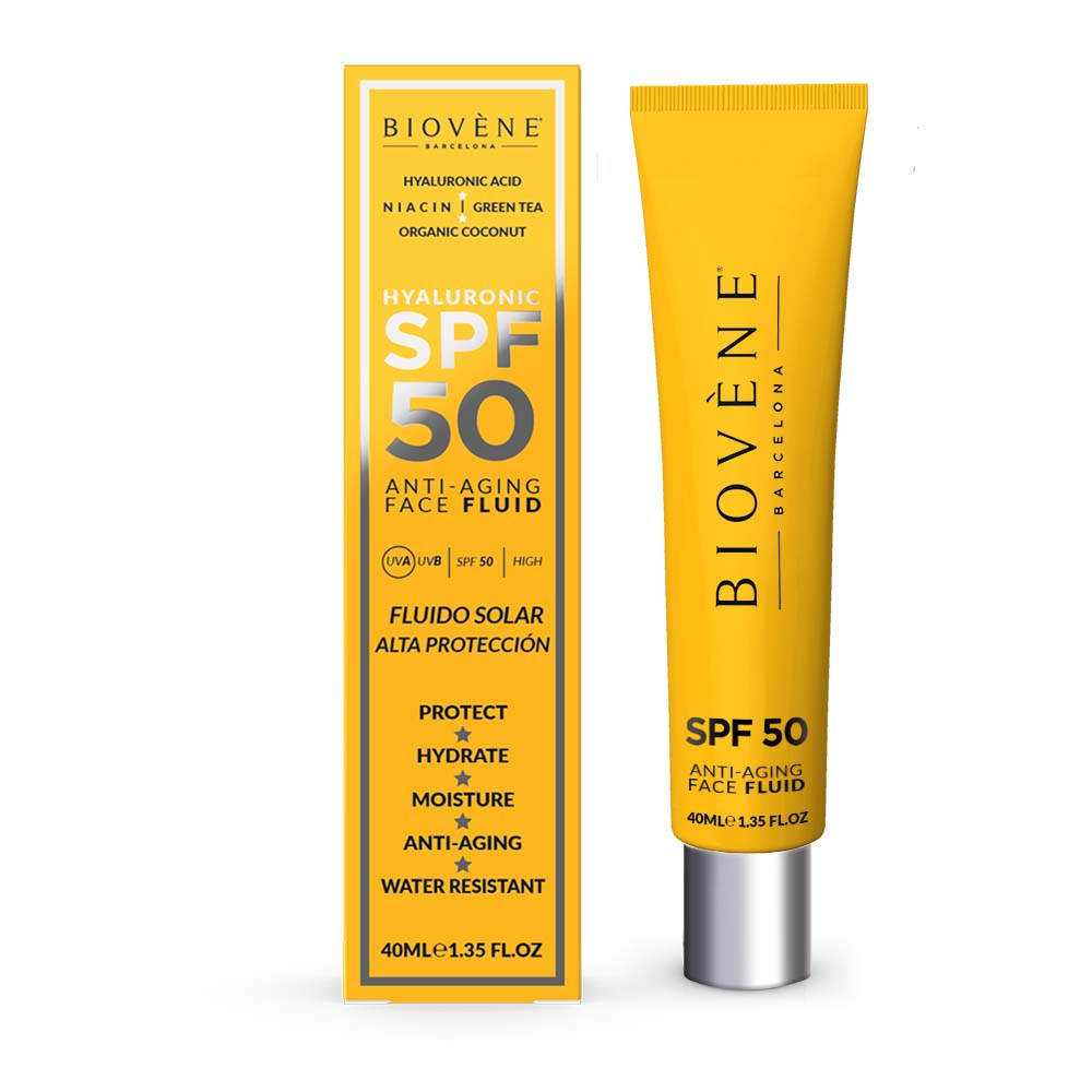 Biovène - HYALURONIC ANTI- AGEING face fluid SPF50