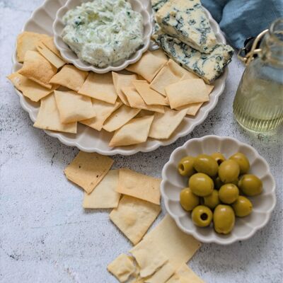 Organic olive oil crackers - 75g