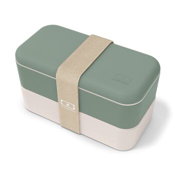 MB Original - Vert Natural - Lunch box 2 compartiments - Made in France - 1L 1