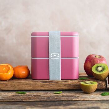 MB Square - Rose Blush - La lunch box made in France 5