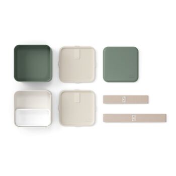 MB Square - Vert Natural - La lunch box made in France 3