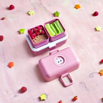 MB Tresor - Rose Blush - Lunch box à compartiments pour enfant - 800ml 8