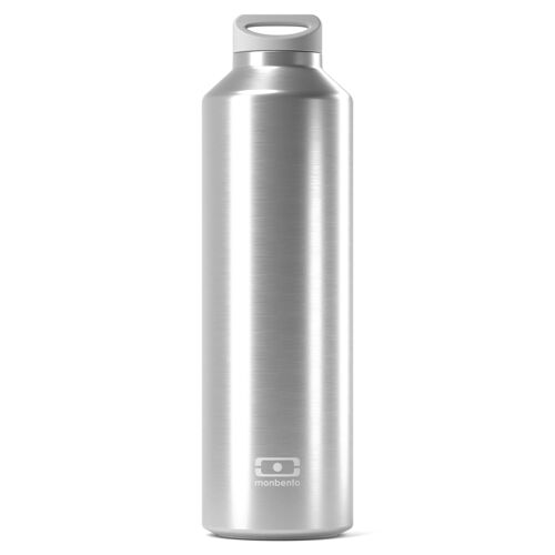MB Steel - Metallic Argent - Bouteille isotherme avec infuseur - 500ml