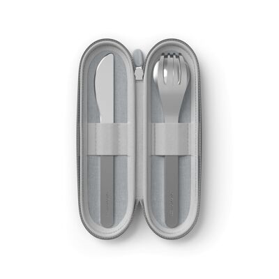 MB Slim Nest - Cotton Gray - Set of 3 Trio knife cutlery