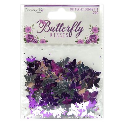 Dovecraft Premium Butterfly Kisses Butterfy Confetti