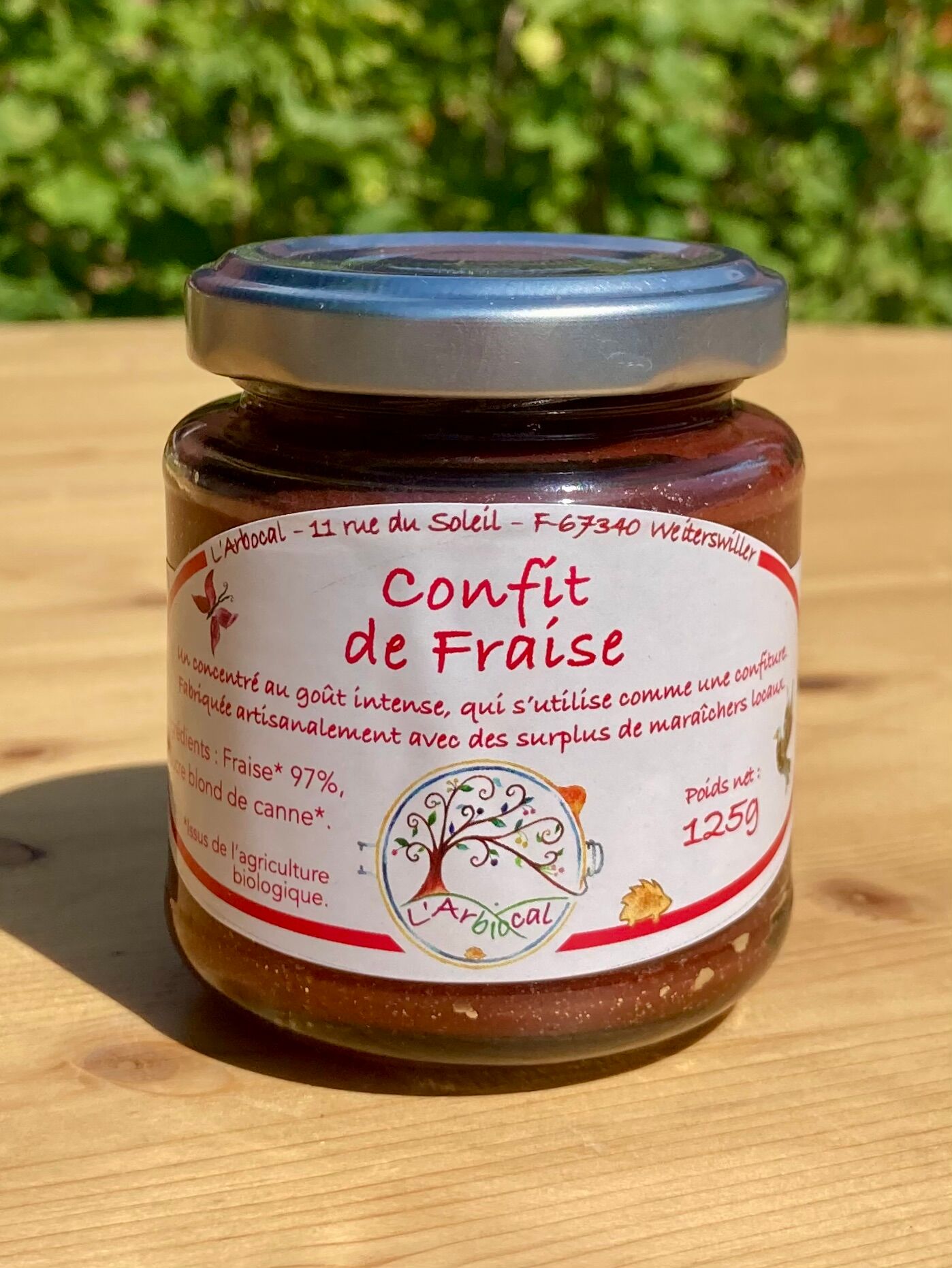 Organic Strawberry Jam