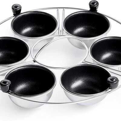 Eggssentials 6 cup Poached Egg Rack