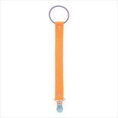 Pacifier clip Color Ocher yellow - Elastic