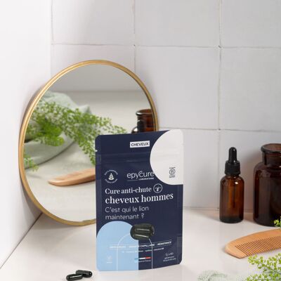 CURA PER LA PERDITA DEI CAPELLI UOMO - CURA DI 1 MESE - 2 capsule al giorno