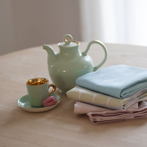 Ollie Kitchen towel seablue