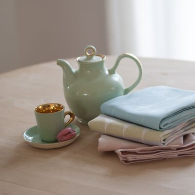 Ollie Kitchen towel seablue