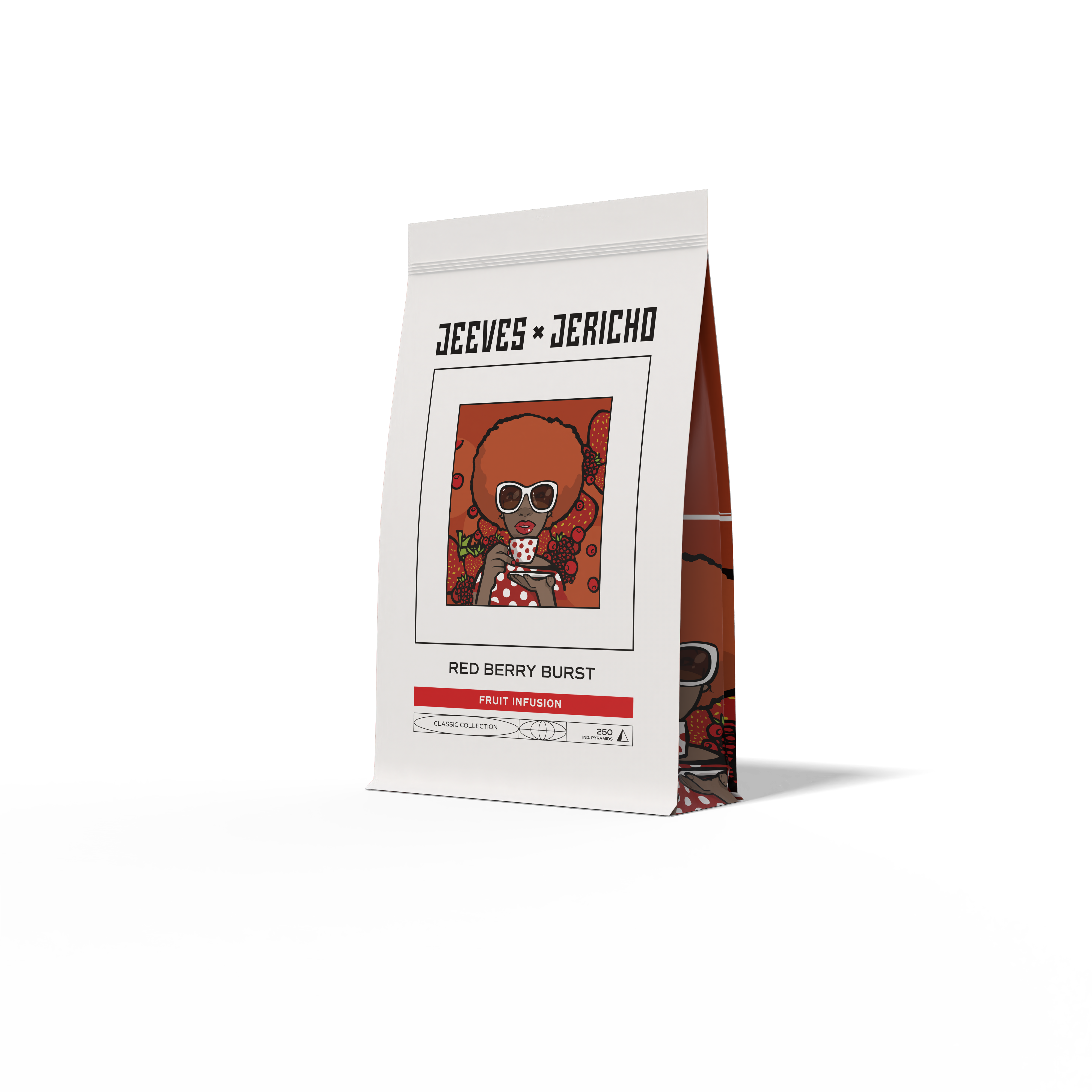 Red Berry Burst Fruit Teabag 250's Bulk