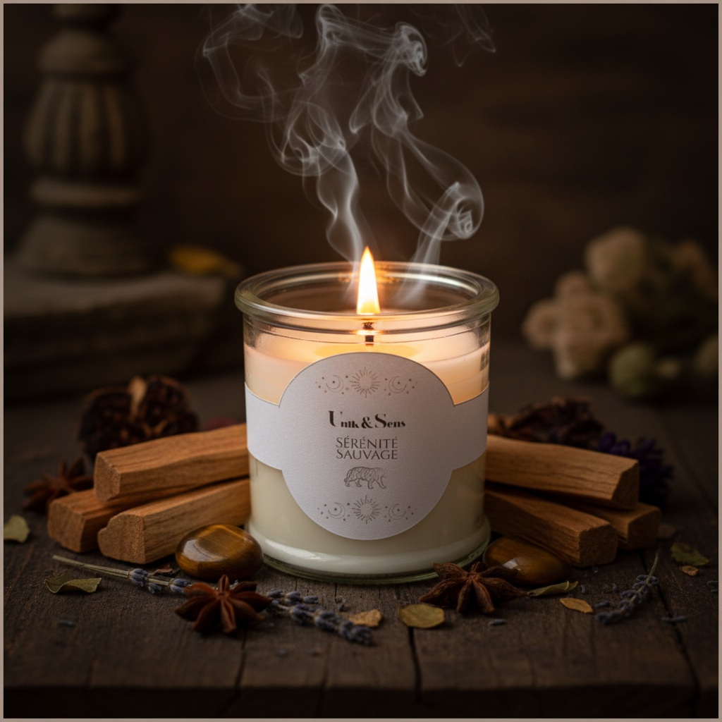 INTENTION CANDLE - WILD SERENITY - Unik & Sens