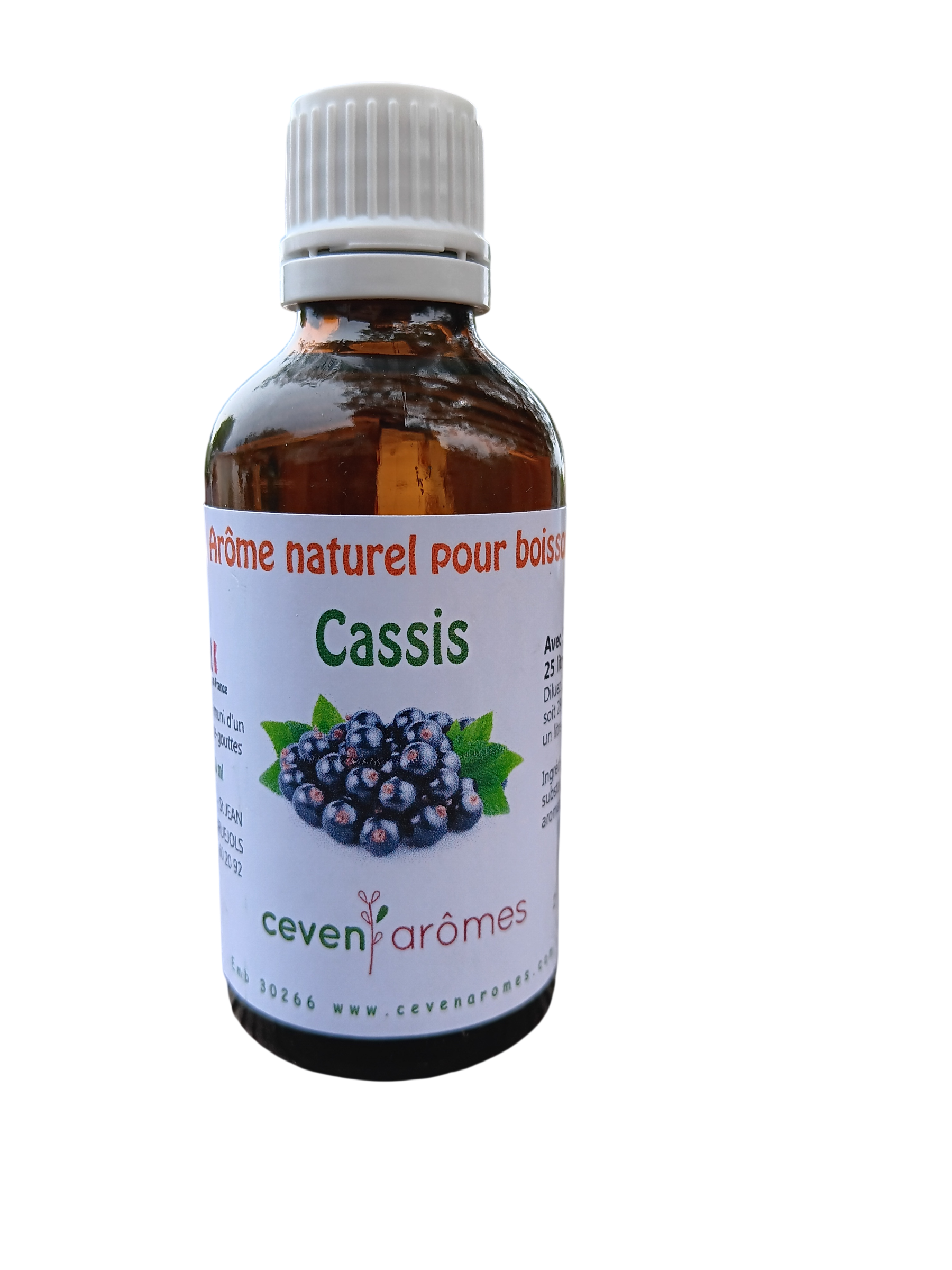 Aroma naturale per bevande - Ribes nero - 50 ml