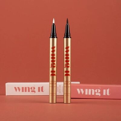 Stick with me™ - black & clear adhesive eyeliner set (non magnetic liner)