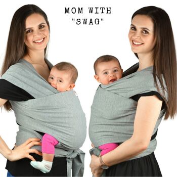 Porte-bébé Sling Wraps - Porte-bébé en coton de qualité supérieure 4