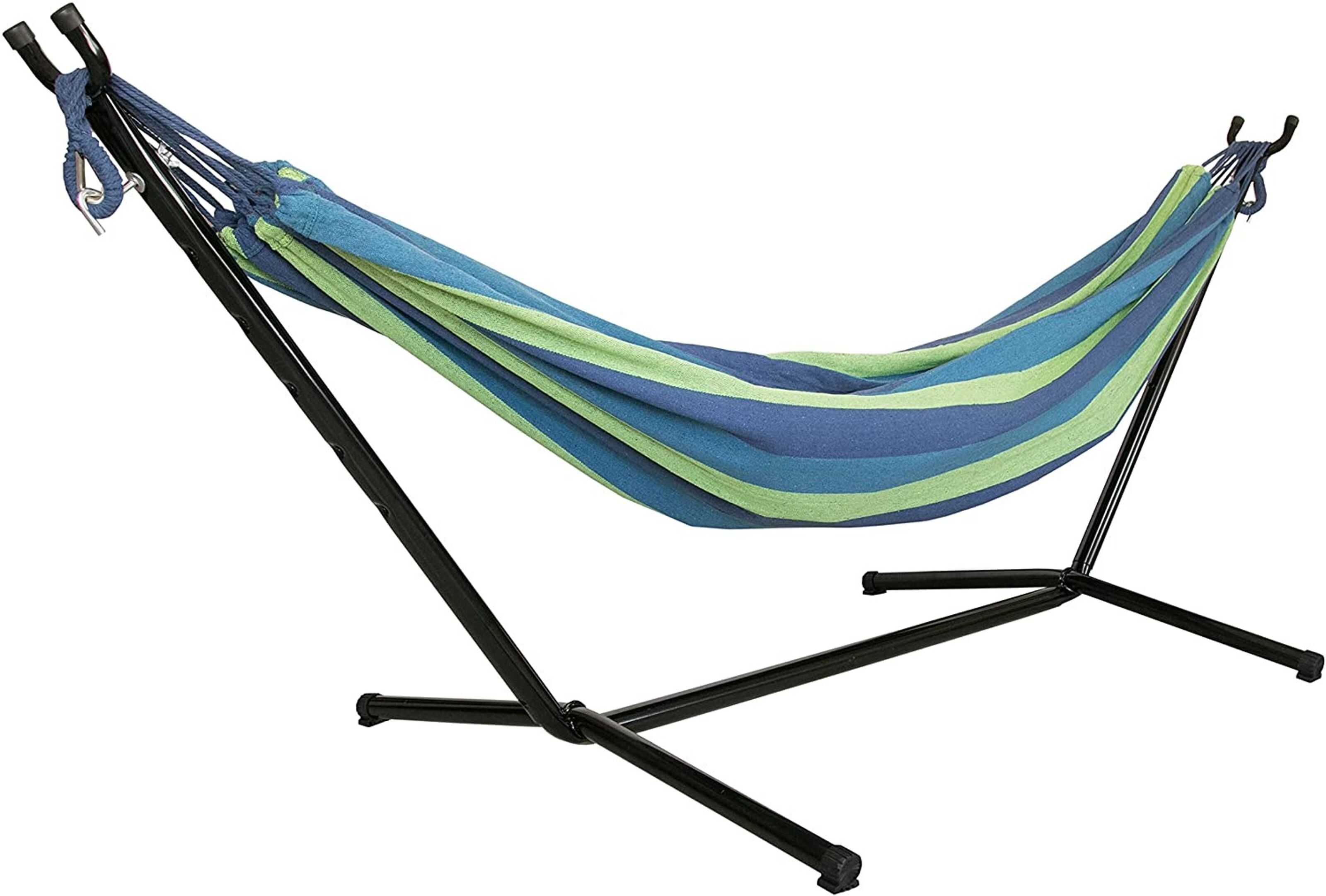 Achat Hamac en tissu Airel avec support, Hamac, Hamac de jardin, Hamac  avec support, Hamac suspendu, Hamac portatif