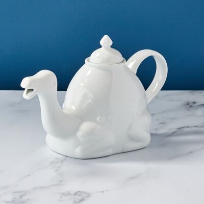 Camel Teapot White