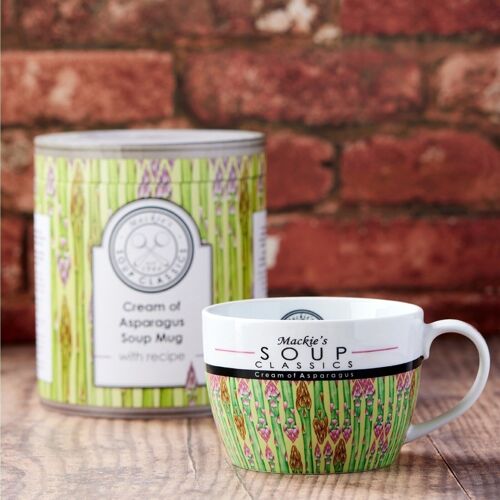 Mackie's Cream of Asparagus Soup Mug