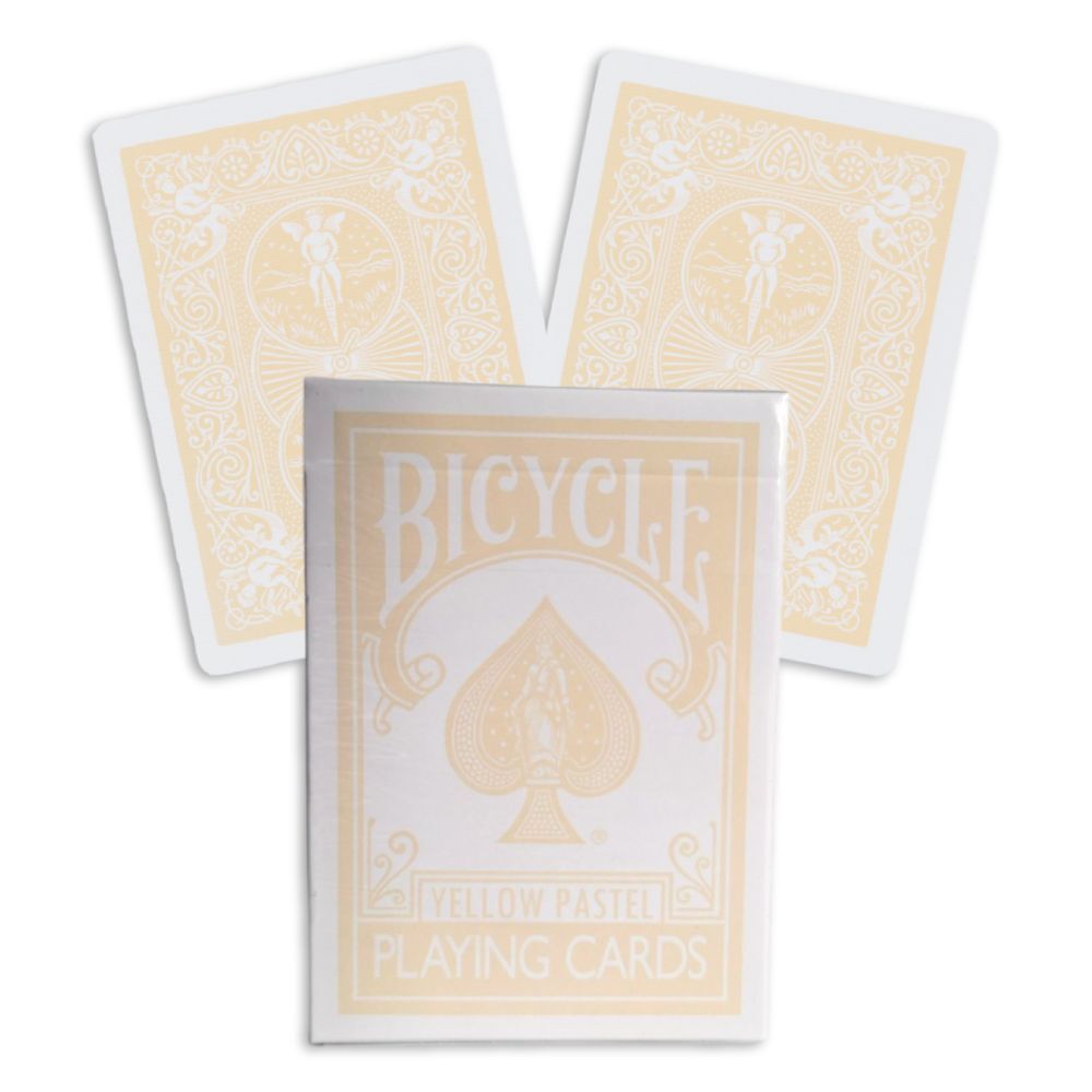 Bicycle Yellow Pastel Cards Deck