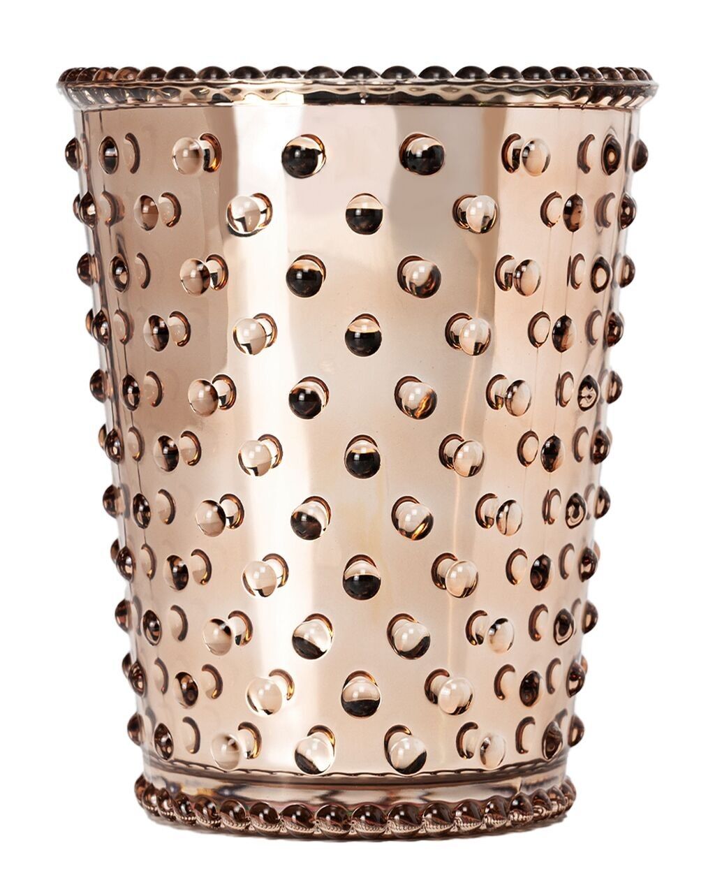 Simpatico Hobnail Glaskerze #54 Tanne & Grapefruit