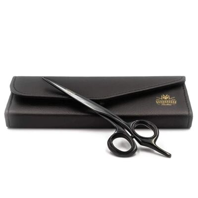 Japanese Steel Matt Black & 24k Gold Barber Set__default