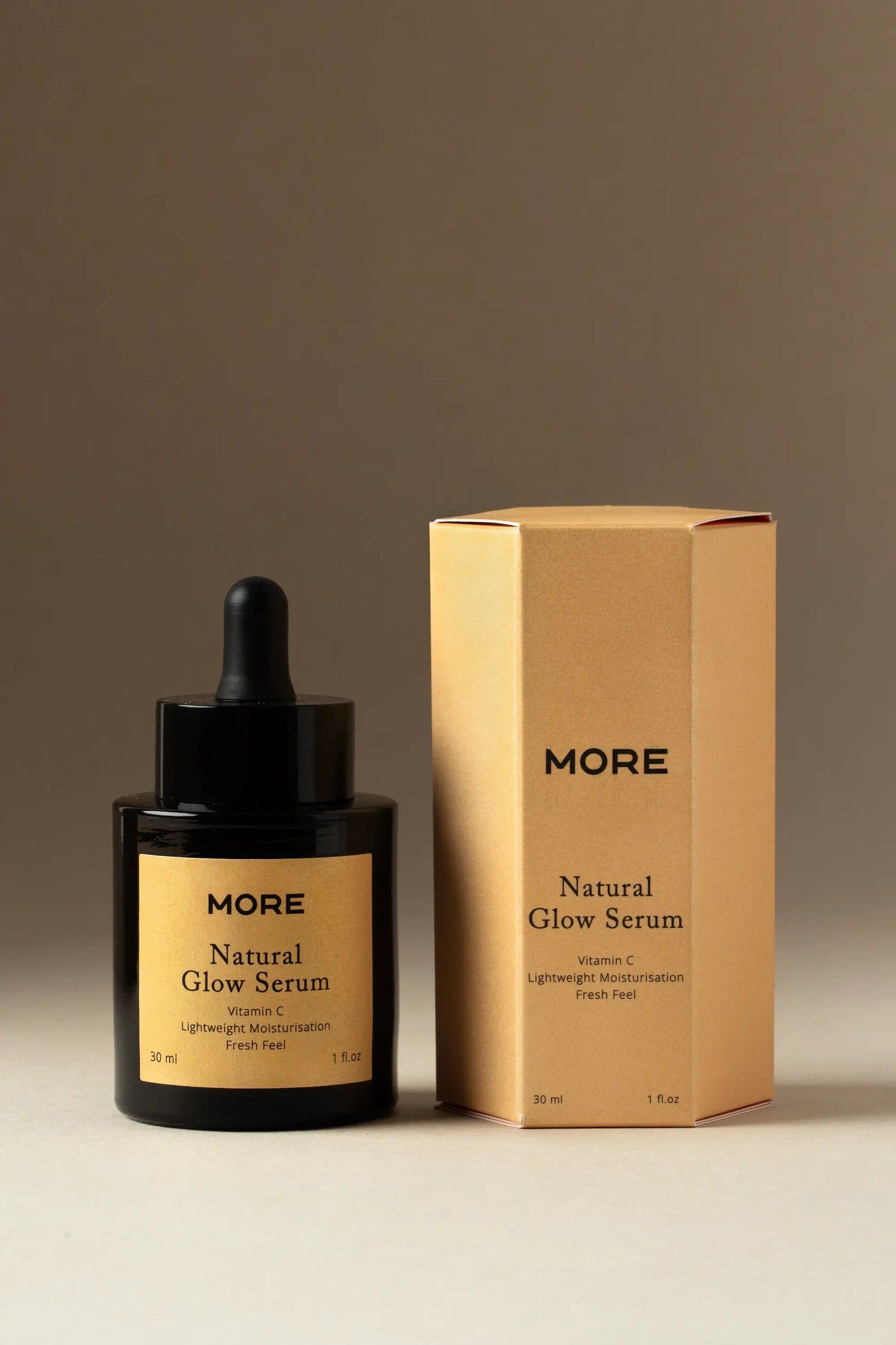 Natural Glow Facial Serum | Stable Vitamin C and Marine Bioactives | 30 ML