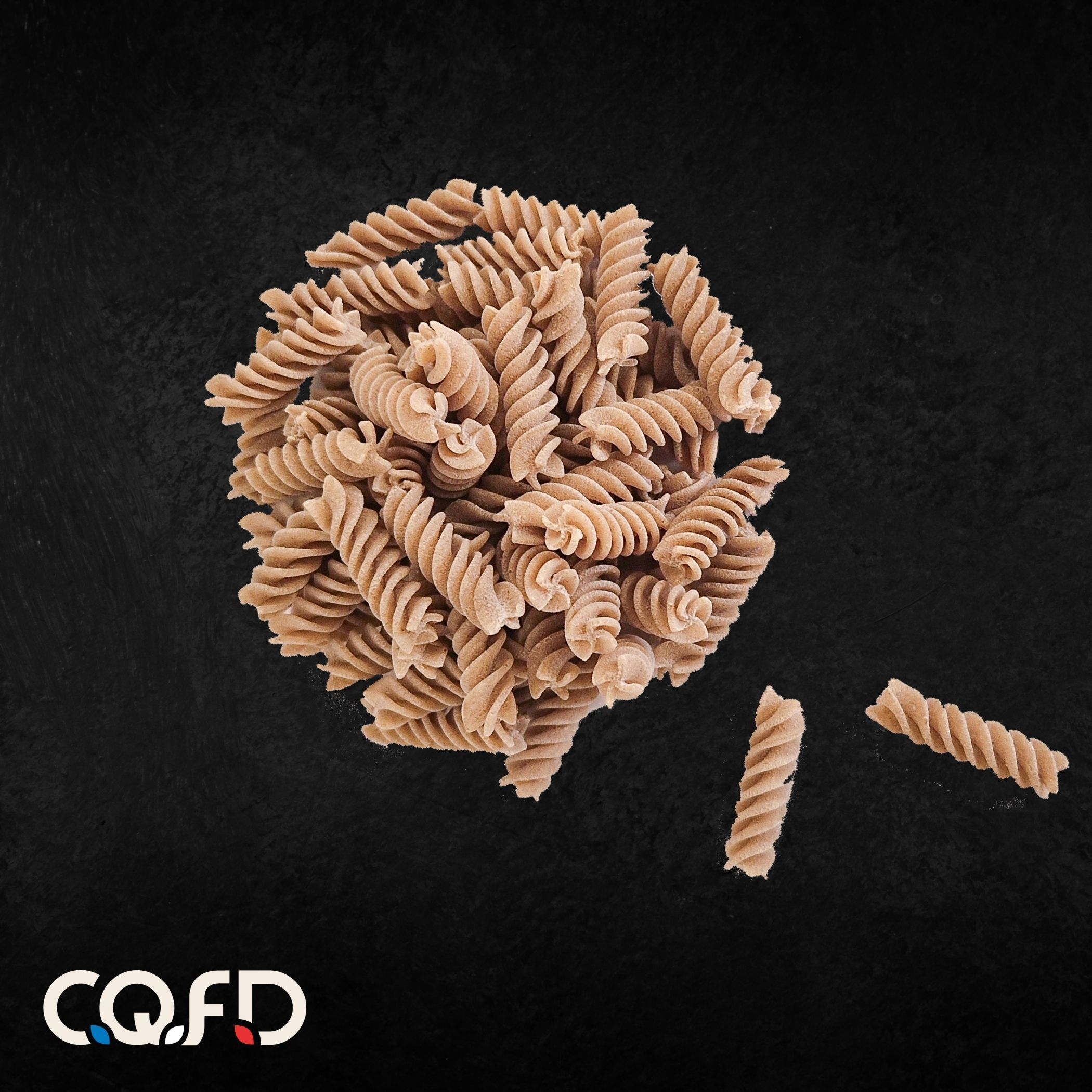 Organic pasta - Wholemeal fusilli (5 kg bag)