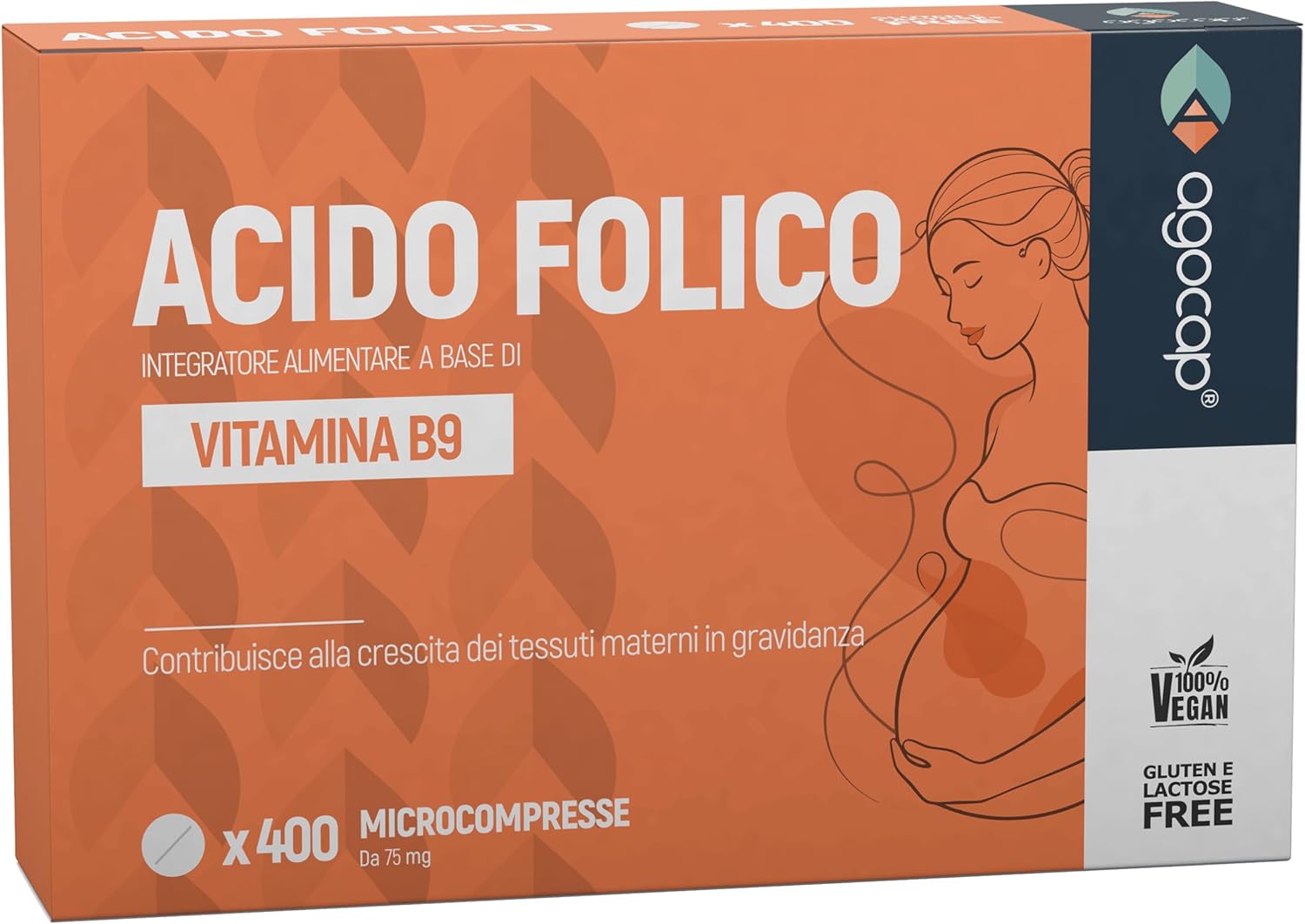 Folic Acid Vitamin (Vitamin B9) for Pregnancy 400 Tablets