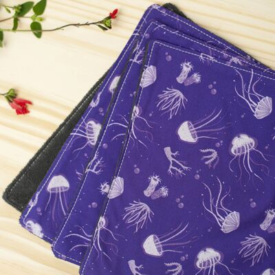 Organic Washable Paper Towels - Jellyfish