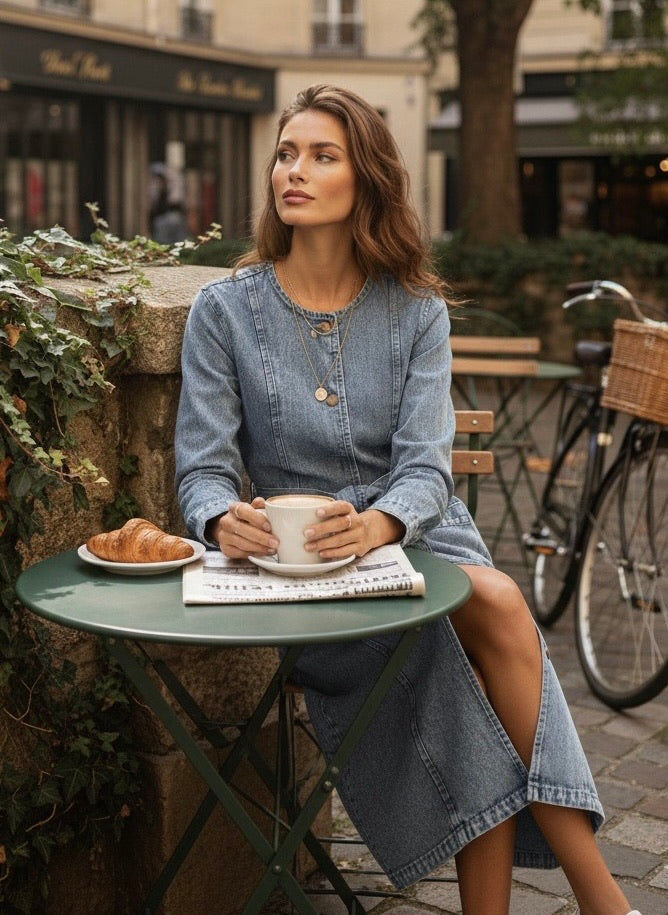ROBE DENIM LIVIANA - Lot S/M/L
