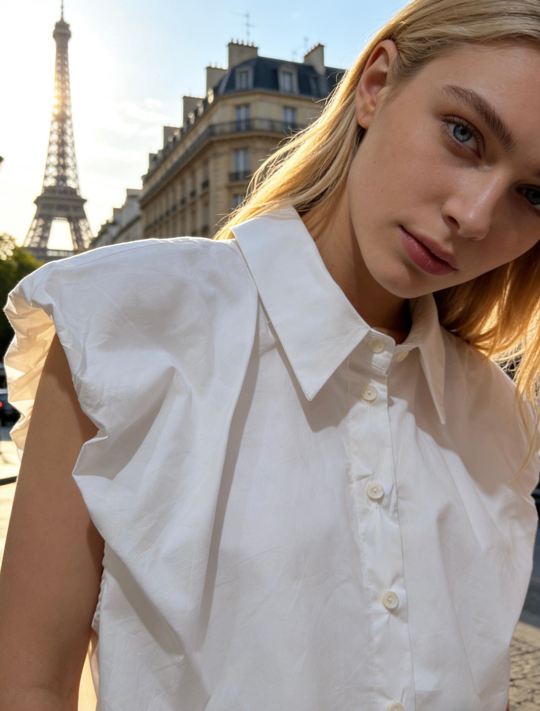 CHEMISE COTON CAROLE - Lot S/M/L