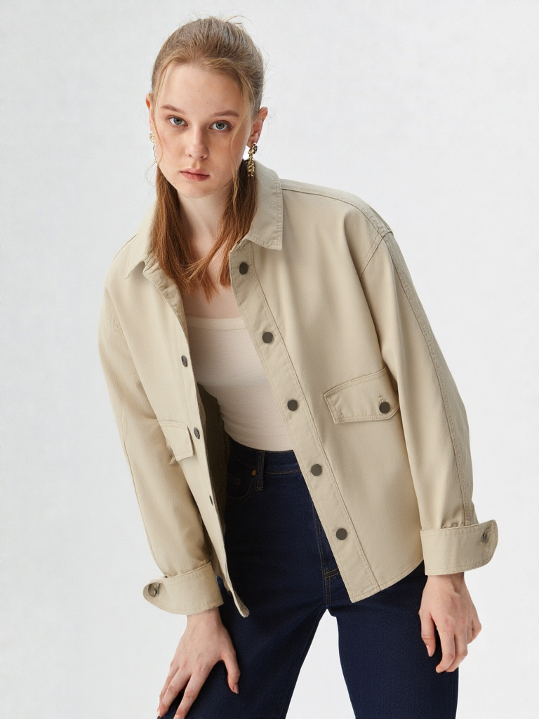 VESTE COTON CELESTIA - Lot S/M/L