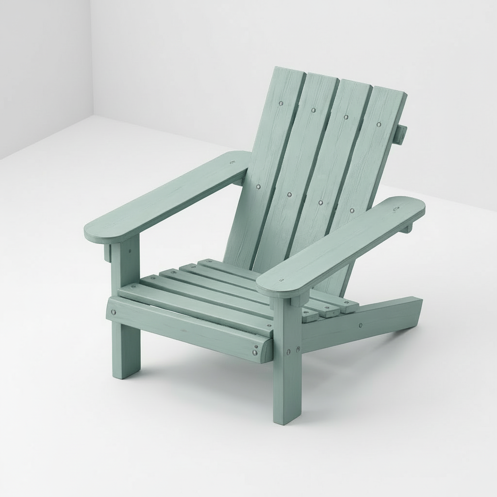 AMATA Kids Adirondack Chair Sage Blue