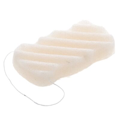 Esponja facial Konjac - Konjac asiático natural (rectangular)