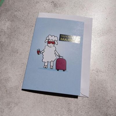 Baa-hamas Greeting Card