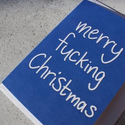 ‘Merry Fucking Christmas’ Christmas Card