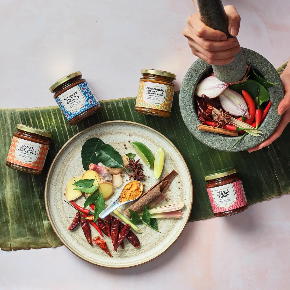 Rempapa Peranakan Turmeric & Lemongrass Curry Paste 180g - Case of 6