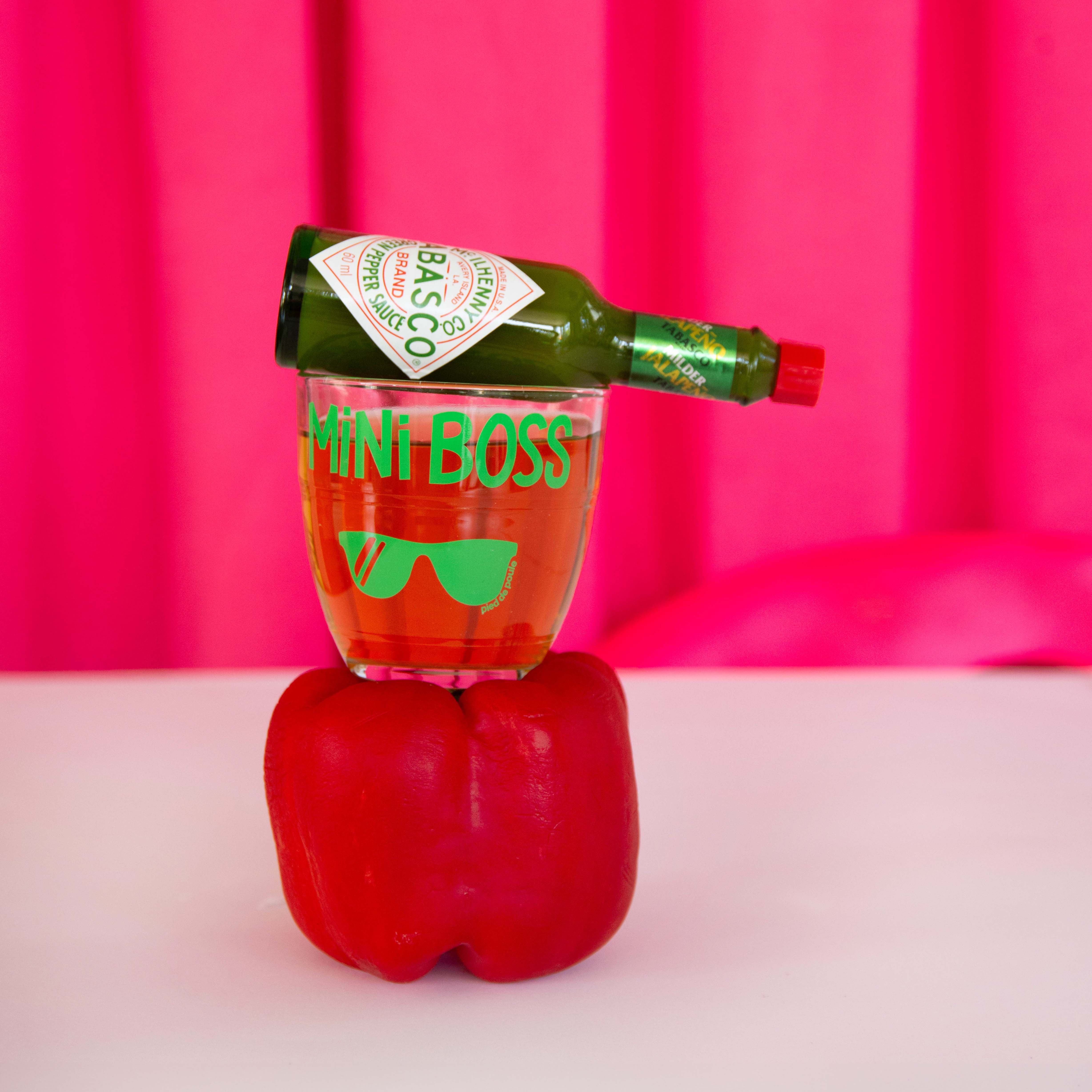 Bicchieri impilabili Duralex - MINI BOSS VERDE